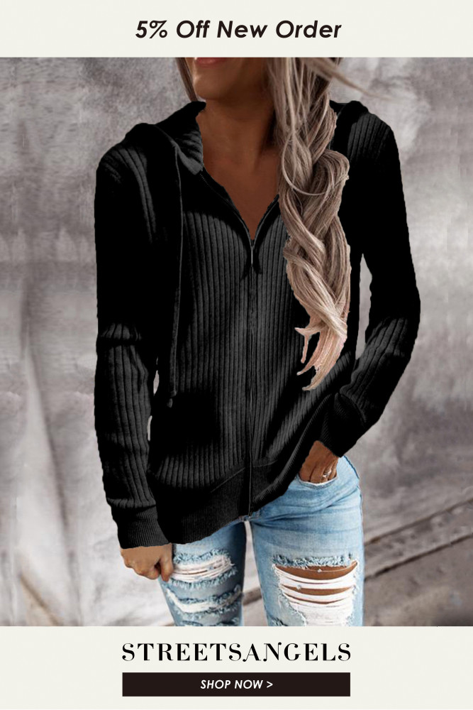 Knitted Cardigans Casual Striped Shawl Pull Elastic Sweater Hoodies