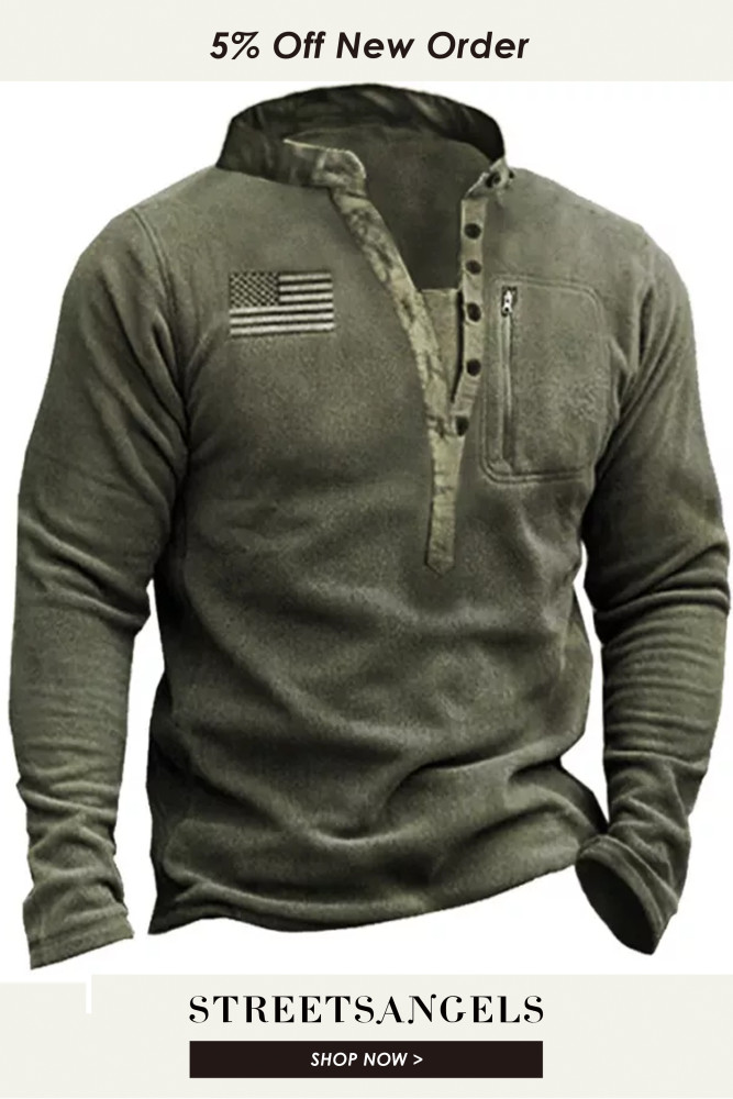 Men's Windproof Warm Outdoor Fleece Sweatshirts