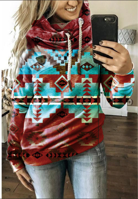 Sweater Fashion 3D Digital Printing Loose  Hoodies