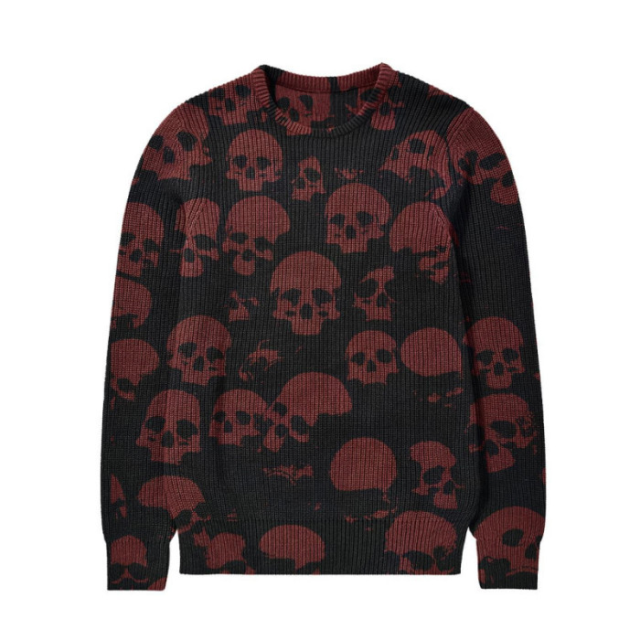 Men Printed Crew Neck Casual Sweatshirts