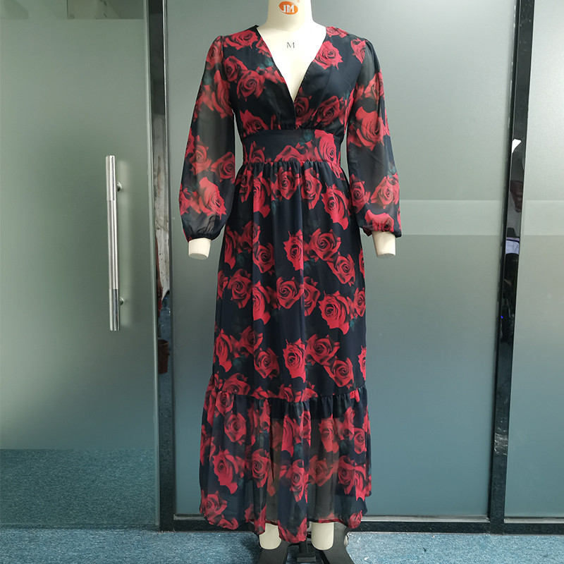 Rose Long Sleeve Dress Shirt