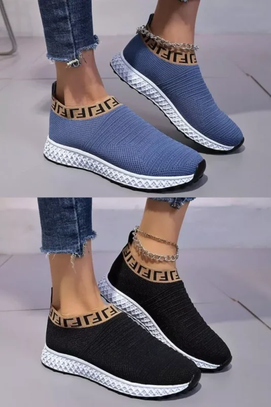 Women's Non Slip Lightweight Mesh Breathable Flat Loafers