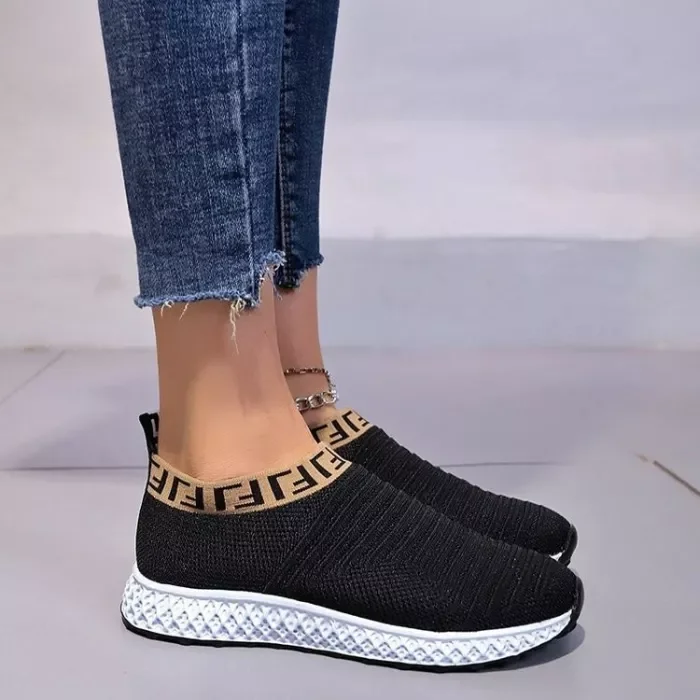 Women's Non Slip Lightweight Mesh Breathable Flat Loafers