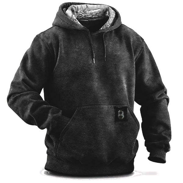 Men's Retro Warm Casual Pullover Hoodie