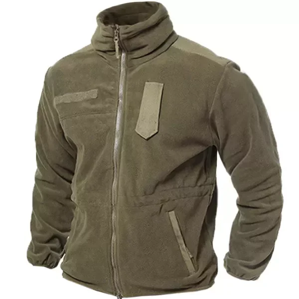 Men Outdoor Tactical Warm Fleece Sports Jacket