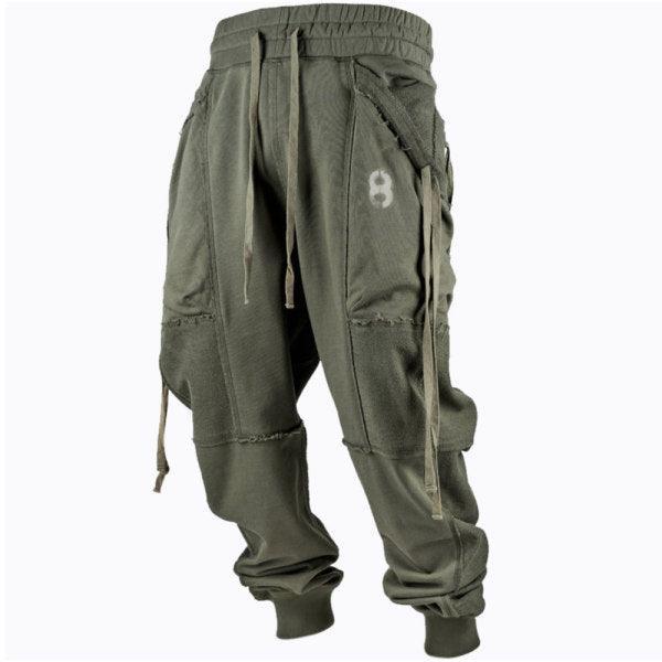 Mens Outdoor Comfortable Wear-resistant Pants