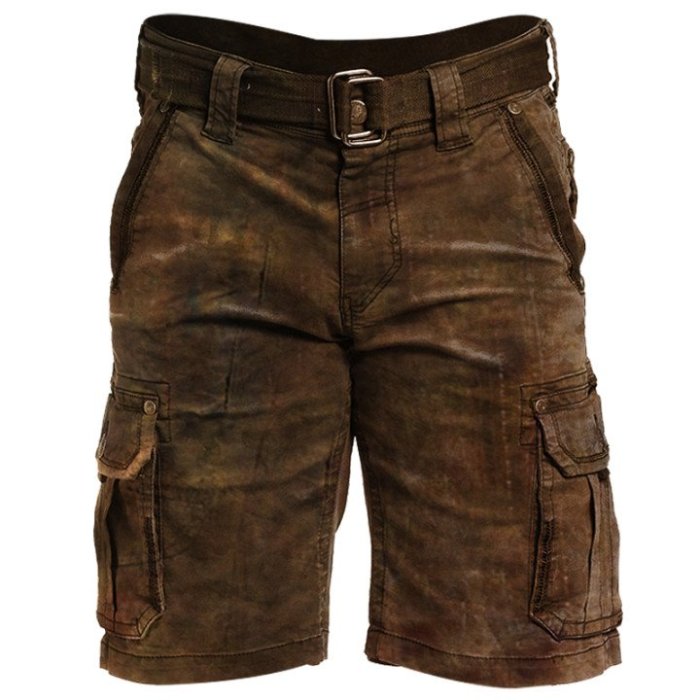 Mens Printed Casual Tactical Shorts