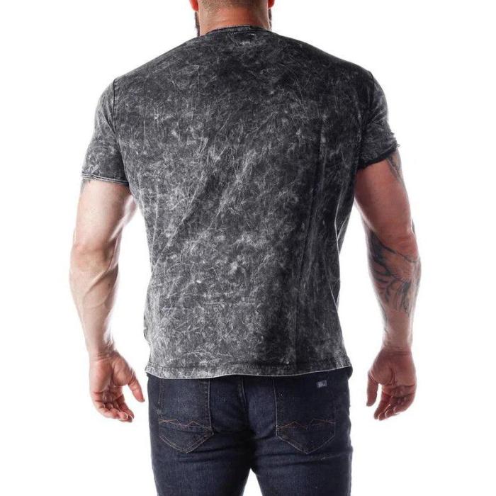 Men's Plus Size Destiny Rusty Neal T-shirt - Dark Gray