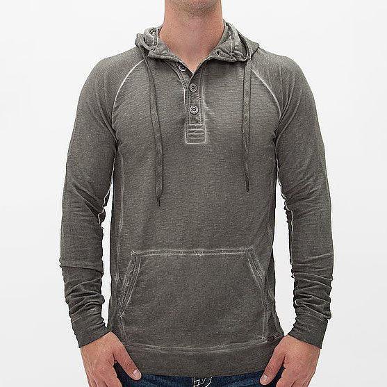 Men's Outdoor Retro Worn Hooded Sweater