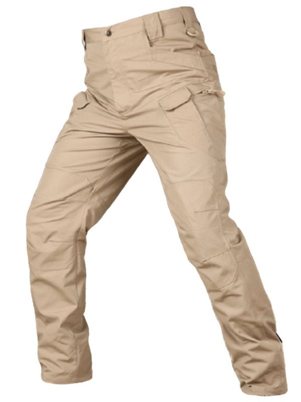 Men's Fashion Metal Zipper Outdoor Special Forces Combat Pants