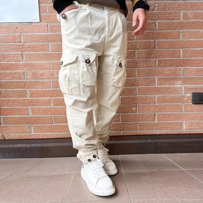 Men's Fashion Casual Multi Pocket Cargo Pants