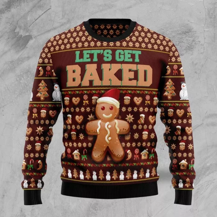 Christmas Sugar Man Ugly Printed Sweater