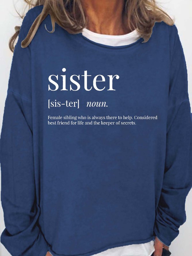 Sister Definition Women's Sweatshirt