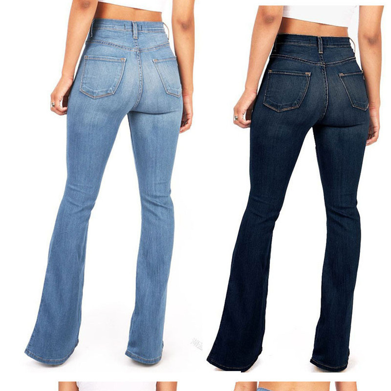 High Waist Flared Jeans main image 1