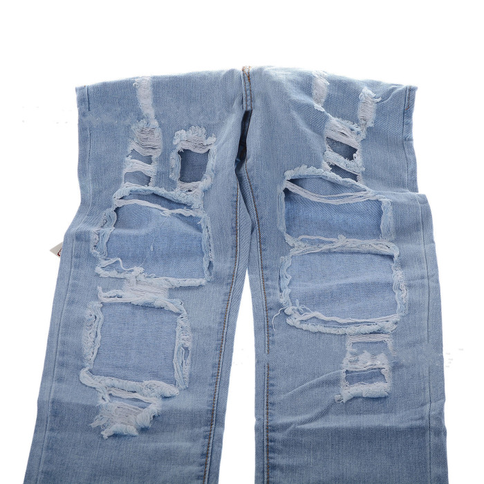New Big Ripped Jeans Fashion Wild Sexy Loose Denim Pants