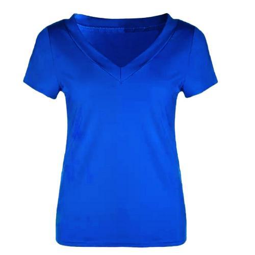 Women V-neck Fashion New Summer Casual T Shirts