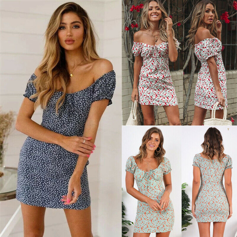 Casual Fashion Sling Sleeveless Printed Party Mini Dress