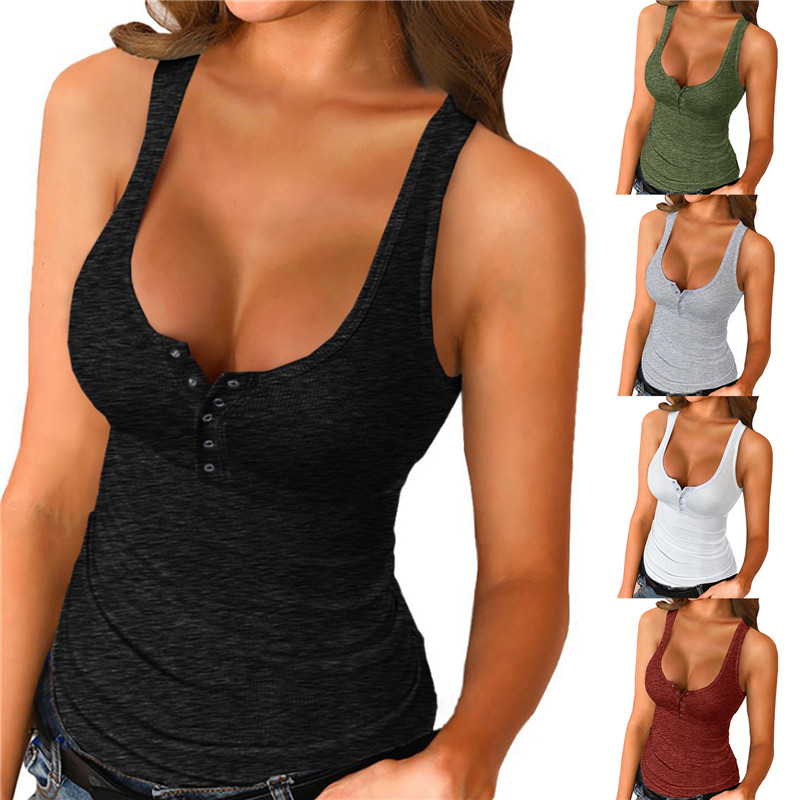 Women's Short Sleeve Navel Elegant Solid Color Party Sexy Camisole Top