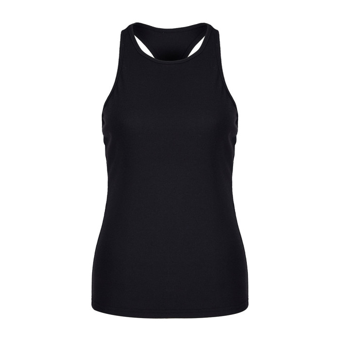 Women Sleeveless Solid O-neck Vest Pullover Sexy Tank Top