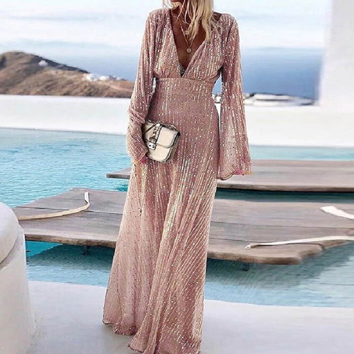 Sexy Elegant Party Dress Casual Sleeveless Maxi Dress