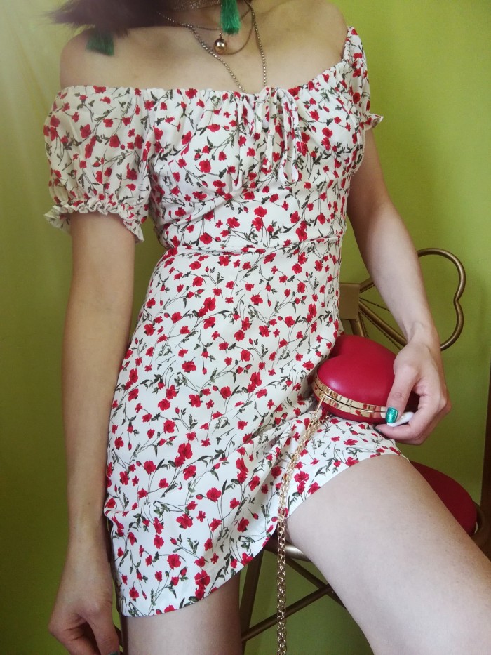 Casual Fashion Sling Sleeveless Printed Party Mini Dress