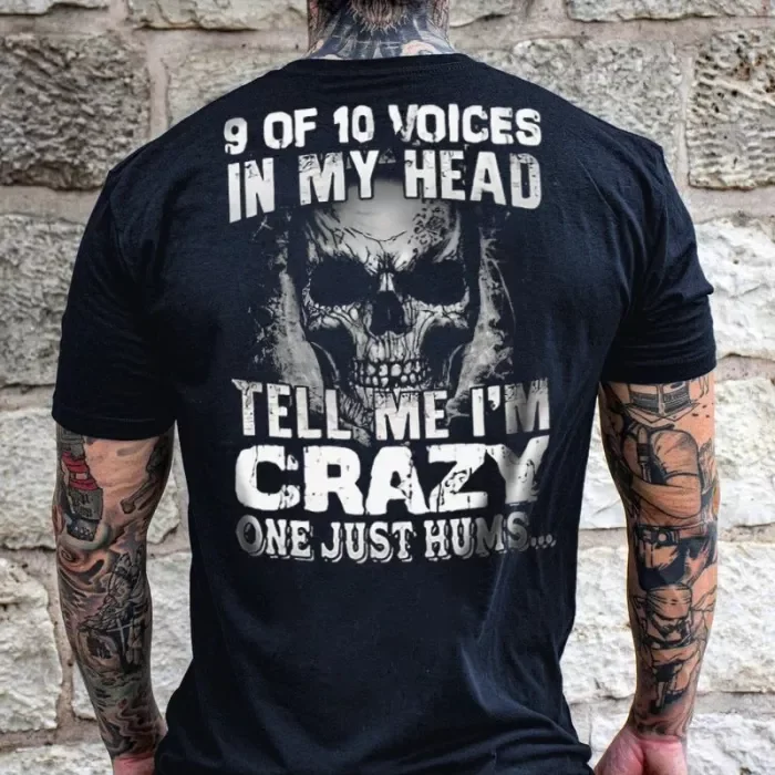 Men's Fun Printed Casual Fashion T-Shirt