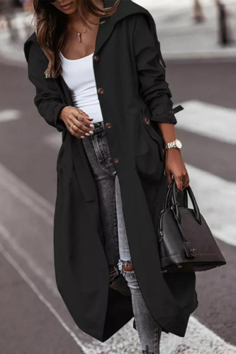 Elegant Loose Long Casual Streetwear Coats