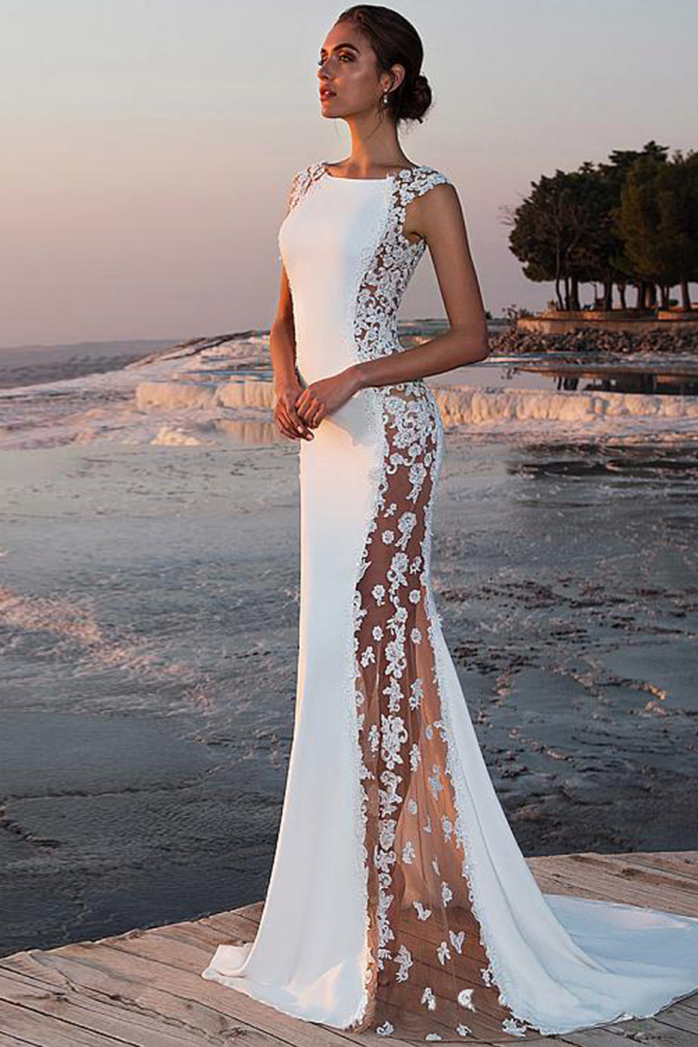 Summer Women Sexy Backless Lace up Bow Evening Dress – Elegant and Stylish