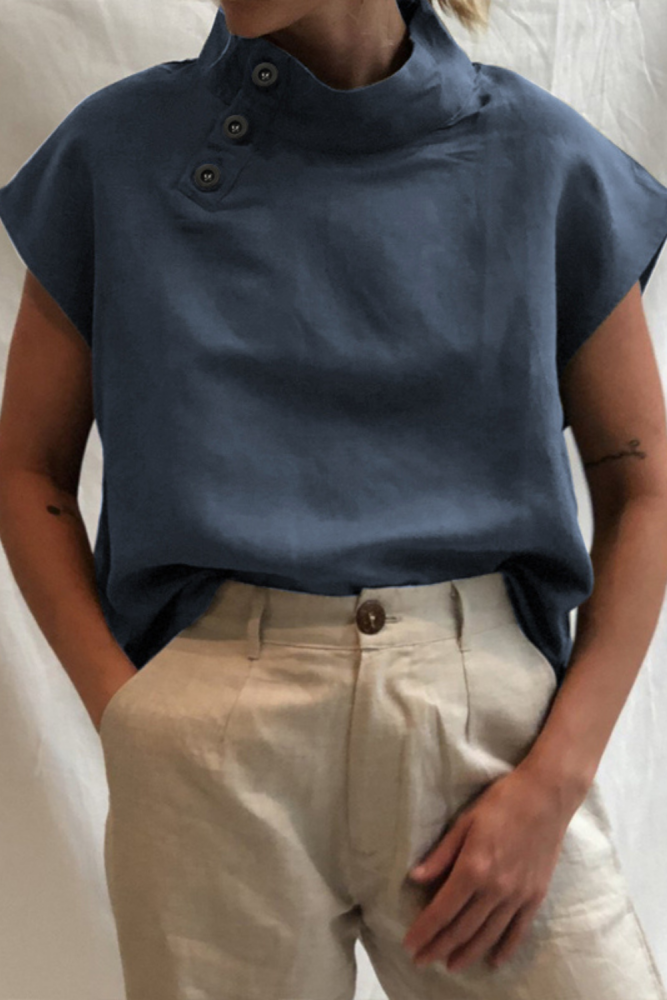 Fashion Casual Loose Cotton Linen Shirts