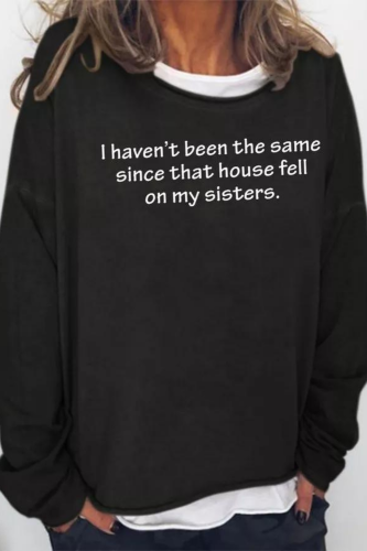 I Haven't Been The Same Sweatshirt