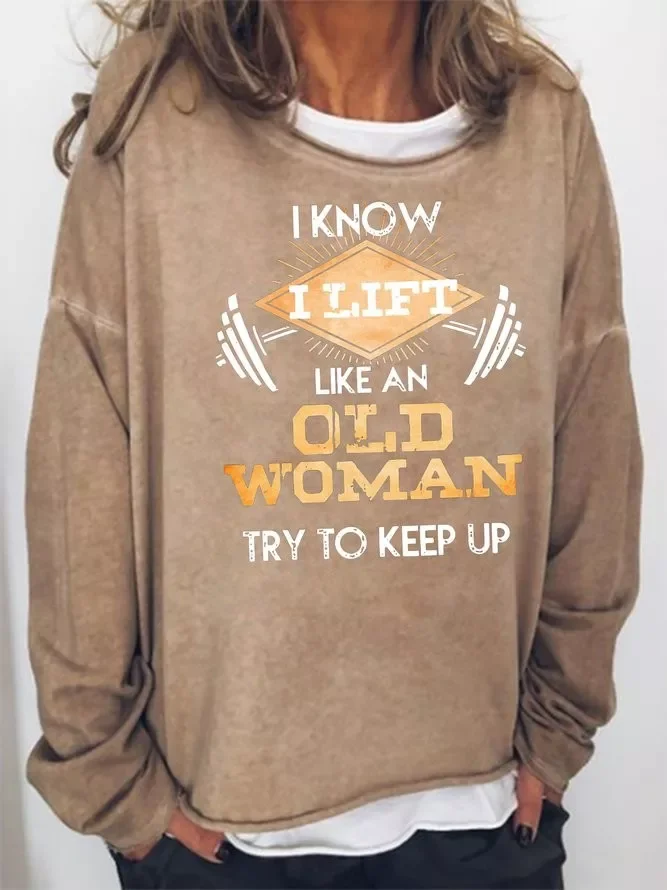 Sweet Old Lady More Like Battle Tested Warrior Queen Sweatshirt
