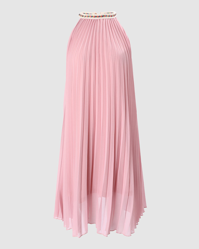 Sleeveless Chiffon Beach Dresses Sexy Mini Dress