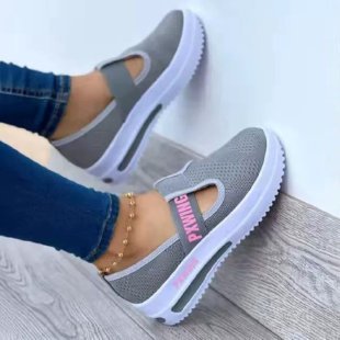 Women's Shoes Fashion Round Toe Platform Casual Sneakers