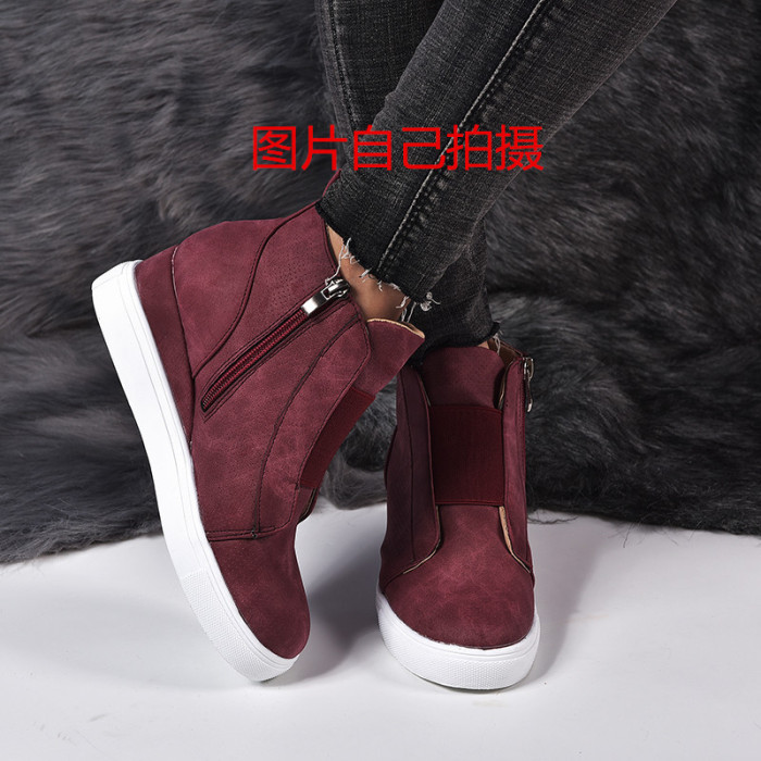 Fashion Casual Wedges Ankle Boots