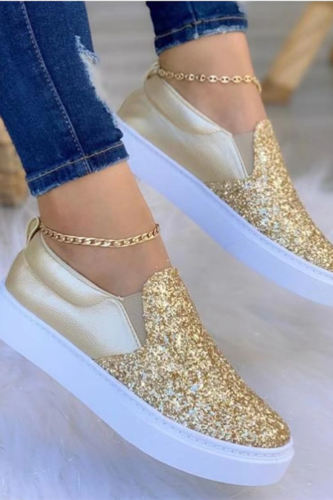 Women Casual Flat Shoes Low-top Loafers Sneakers