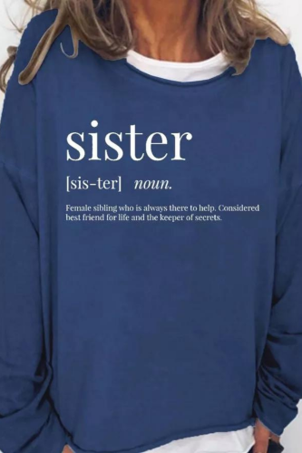 Sister Definition Women's Sweatshirt
