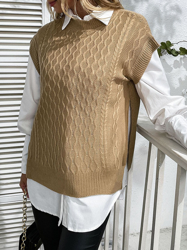 Knitted Sweater Vest