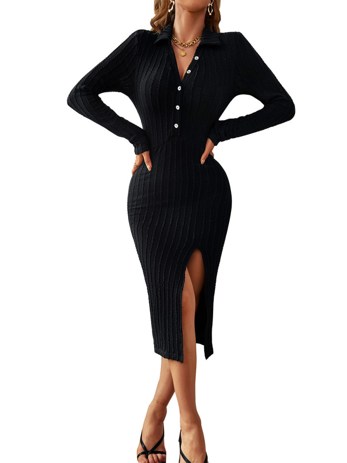 Knit Sweater Sexy Knitted Sweater Bodycon Dress