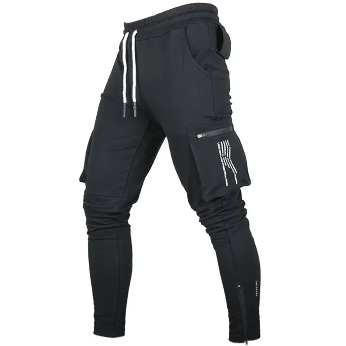 Men's Outdoor Tactical Multifunctional Pocket Sports Casual Elastic Pants