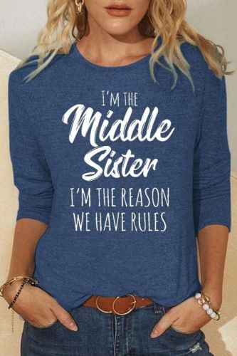 Funny Sister Casual Shirt