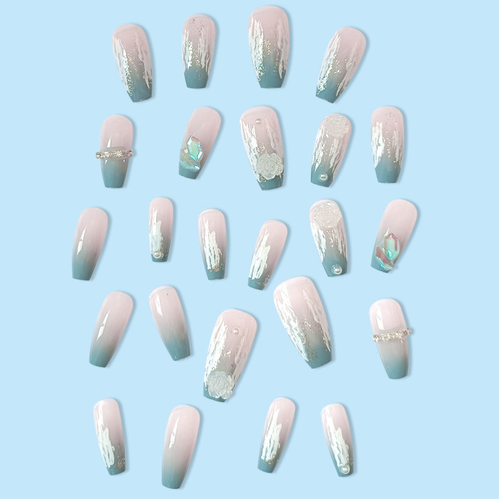 Fashion Light Luxury Point Drill Detachable Nail Stickers