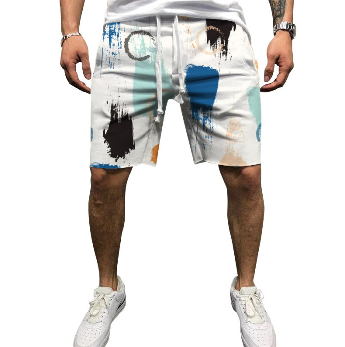 Men's Fashion Print Beach Vacation Casual Shorts