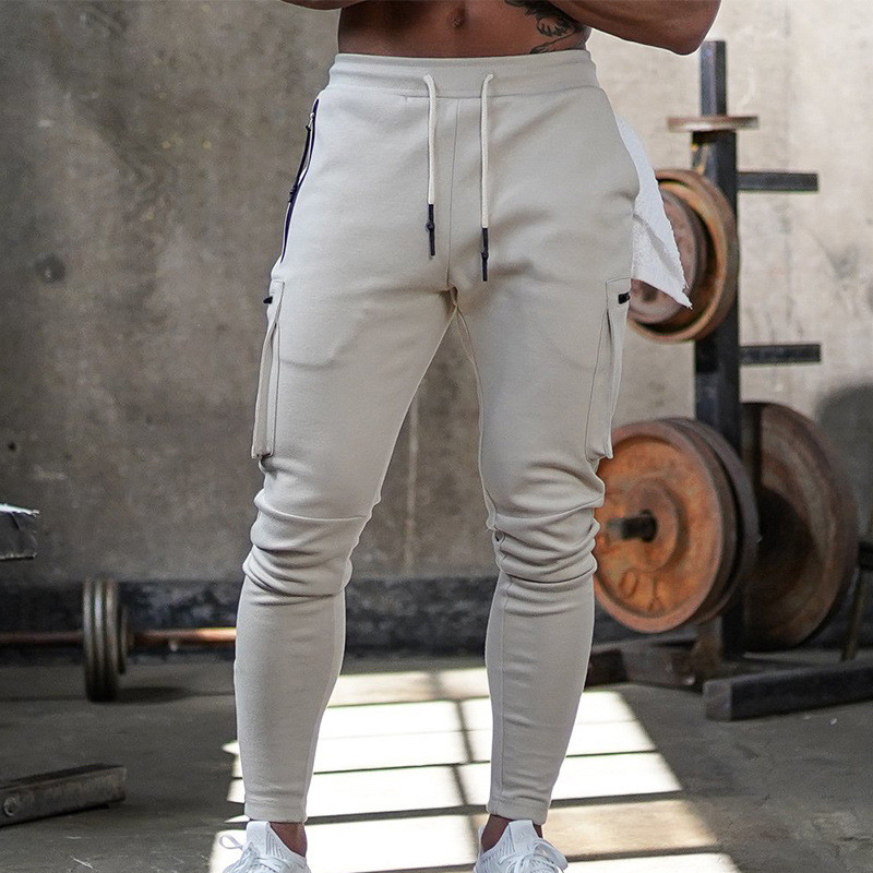 Men's Casual Fashion Loose Multi Pocket Sweatpants