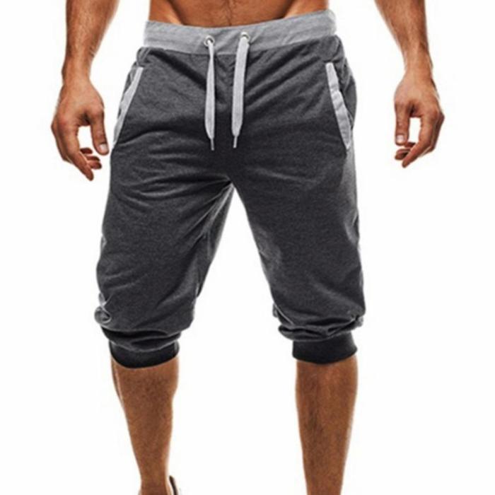 Men's Stylish Drawstring Athletic Fit Jogger Pants