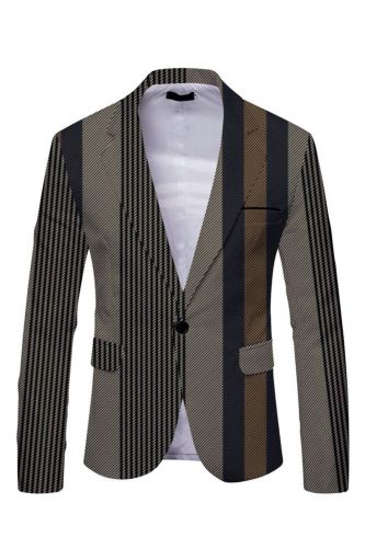 Fashion Men's Casual Suit Blazer Tops