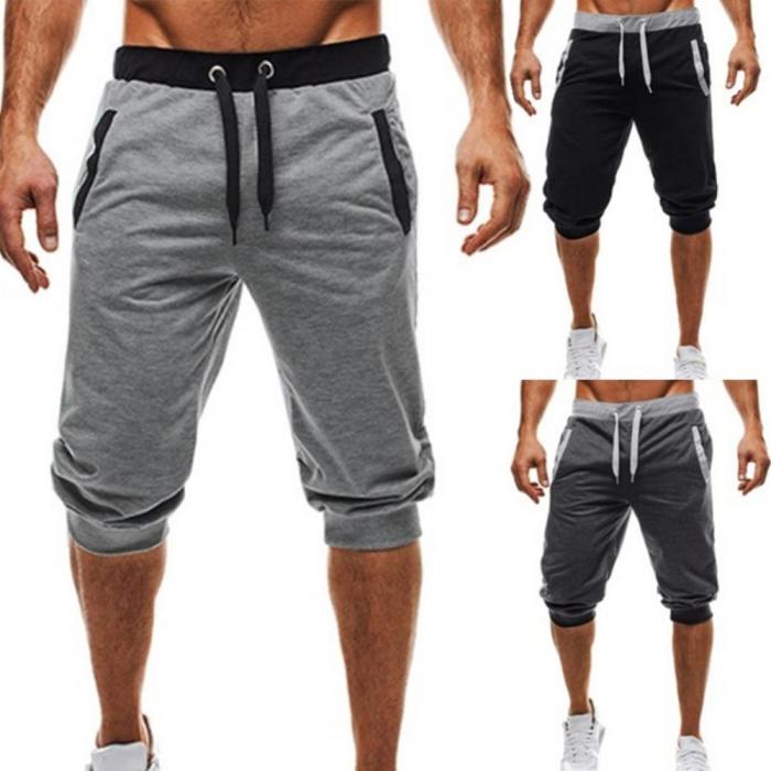 Men's Stylish Drawstring Athletic Fit Jogger Pants