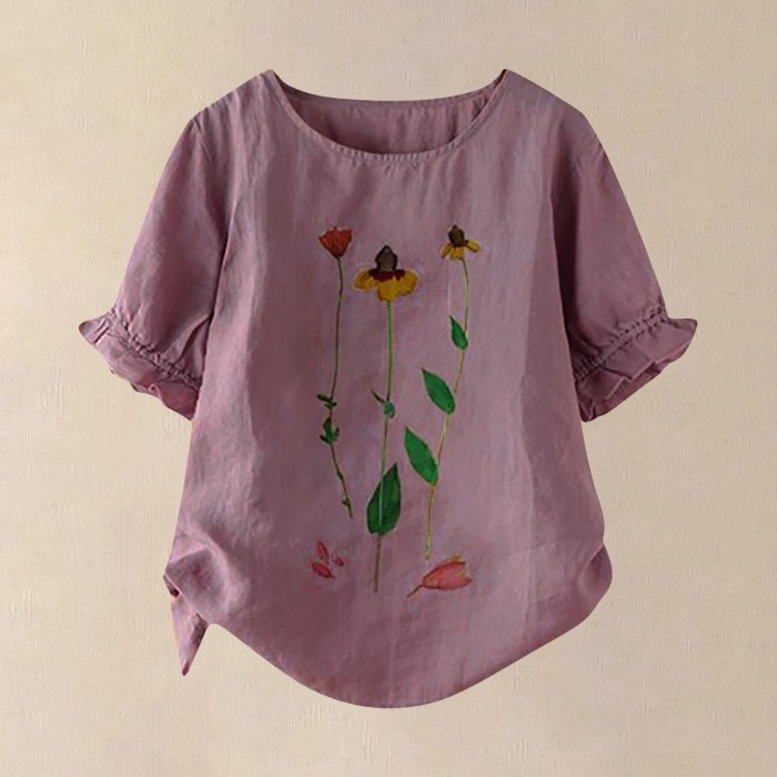 Women's Short Sleeve Casual T-Shirts