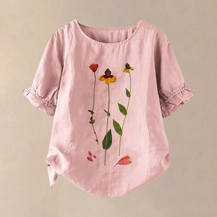 Women's Short Sleeve Casual T-Shirts