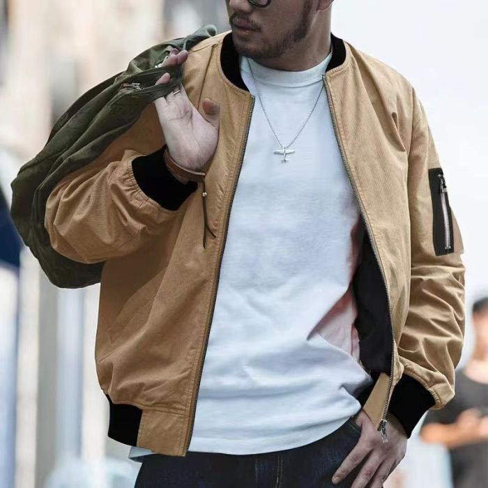 Men's Fashion Vintage Jacket Outerwear