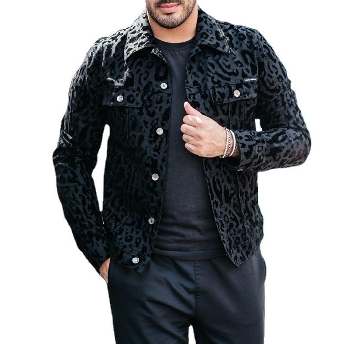 Men's Fashion Casual Single Breasted Long Sleeve Lapel Coat Top Jacket